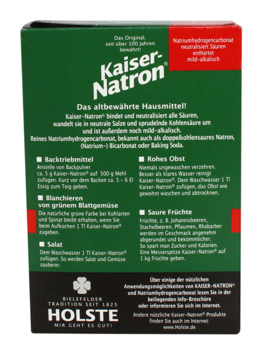 Kaiser Natron Vorratspaket Lebensmittel